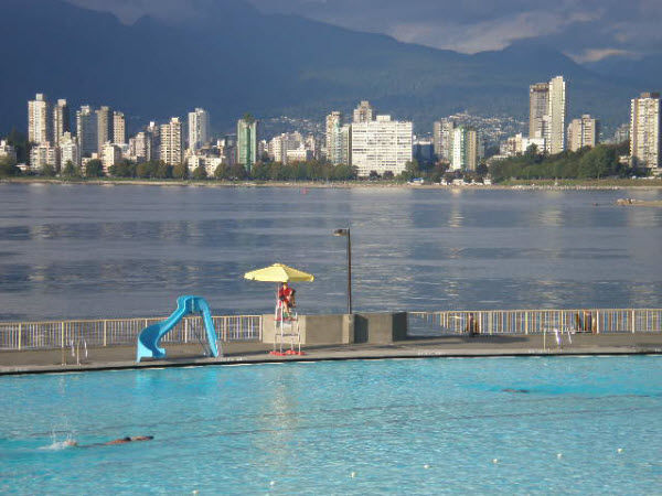 Swimming and Vancouver Beaches