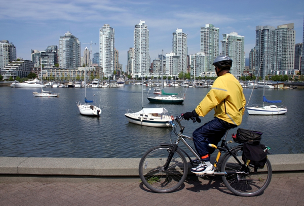 Getting around Vancouver by bicycle