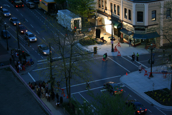 Shooting New Moon Film in Vancouver