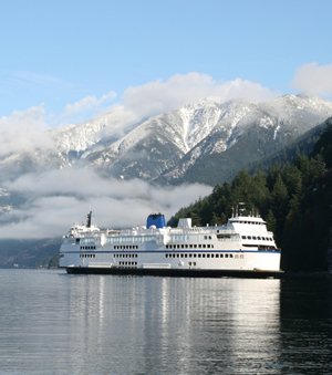 How to get to Vancouver by ferry